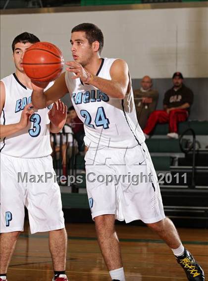 Thumbnail 2 in Huntington Park College-Ready Academy vs. Pilibos (Tip-Off Classic) photogallery.
