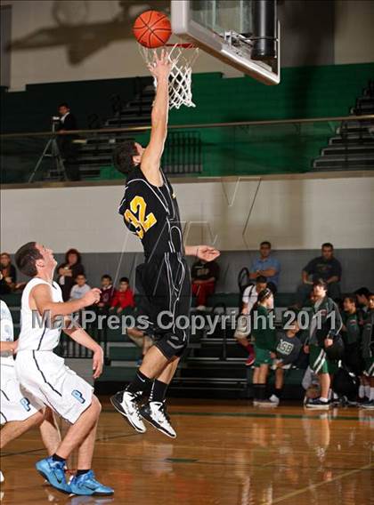 Thumbnail 1 in Huntington Park College-Ready Academy vs. Pilibos (Tip-Off Classic) photogallery.