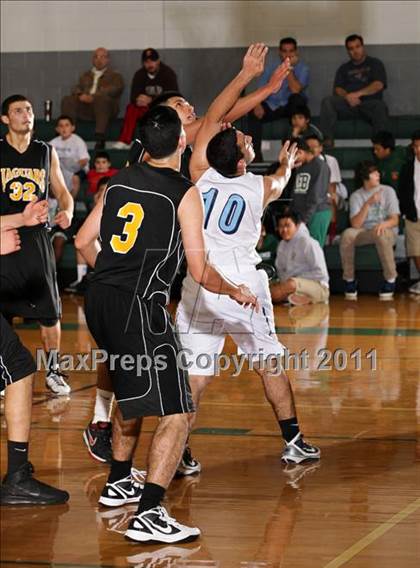 Thumbnail 1 in Huntington Park College-Ready Academy vs. Pilibos (Tip-Off Classic) photogallery.