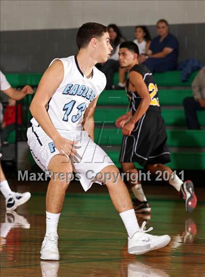 Thumbnail 2 in Huntington Park College-Ready Academy vs. Pilibos (Tip-Off Classic) photogallery.
