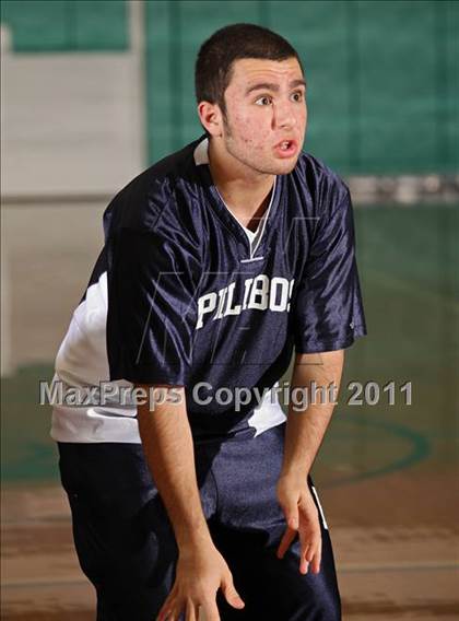 Thumbnail 1 in Huntington Park College-Ready Academy vs. Pilibos (Tip-Off Classic) photogallery.
