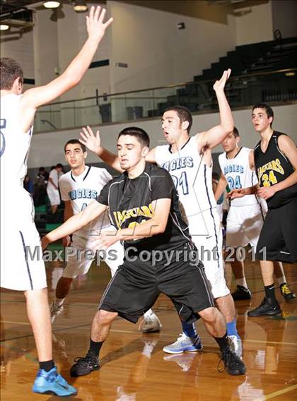 Thumbnail 3 in Huntington Park College-Ready Academy vs. Pilibos (Tip-Off Classic) photogallery.