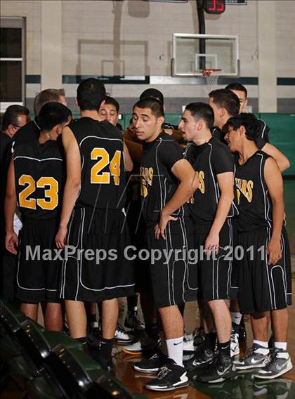 Thumbnail 1 in Huntington Park College-Ready Academy vs. Pilibos (Tip-Off Classic) photogallery.