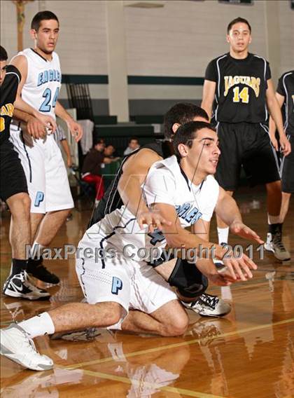 Thumbnail 2 in Huntington Park College-Ready Academy vs. Pilibos (Tip-Off Classic) photogallery.