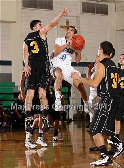 Thumbnail 1 in Huntington Park College-Ready Academy vs. Pilibos (Tip-Off Classic) photogallery.