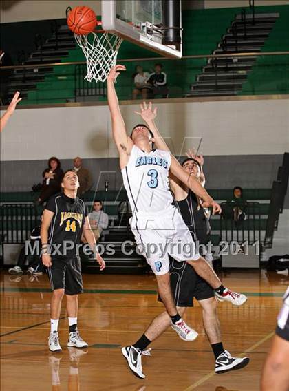 Thumbnail 1 in Huntington Park College-Ready Academy vs. Pilibos (Tip-Off Classic) photogallery.