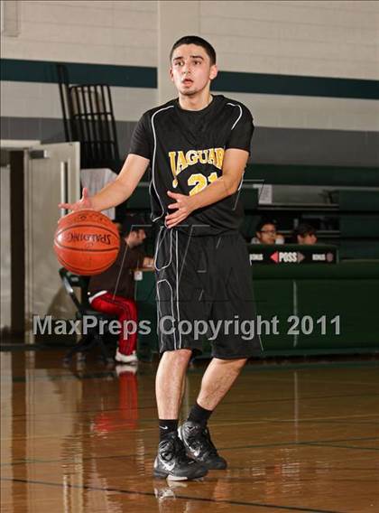 Thumbnail 2 in Huntington Park College-Ready Academy vs. Pilibos (Tip-Off Classic) photogallery.