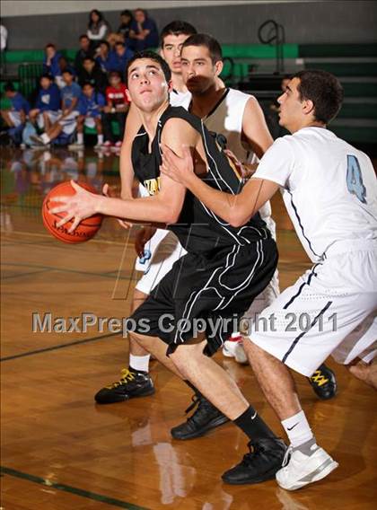 Thumbnail 2 in Huntington Park College-Ready Academy vs. Pilibos (Tip-Off Classic) photogallery.