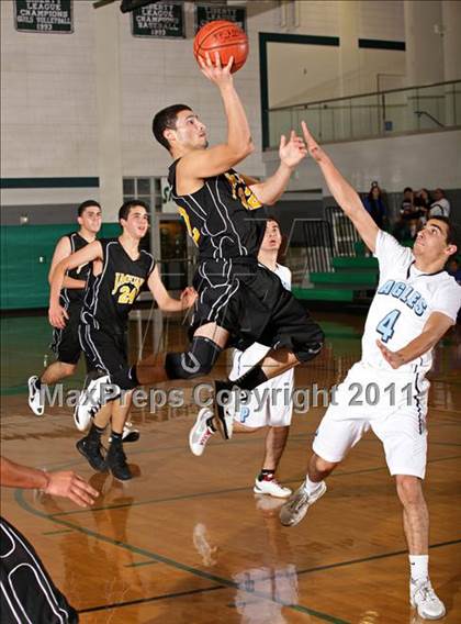 Thumbnail 1 in Huntington Park College-Ready Academy vs. Pilibos (Tip-Off Classic) photogallery.