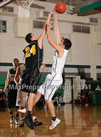 Thumbnail 3 in Huntington Park College-Ready Academy vs. Pilibos (Tip-Off Classic) photogallery.
