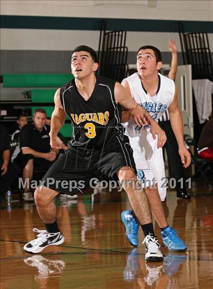 Thumbnail 3 in Huntington Park College-Ready Academy vs. Pilibos (Tip-Off Classic) photogallery.