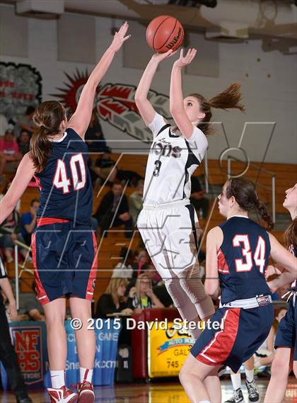 Thumbnail 2 in Turlock Christian vs. Valley Christian (CIF SJS D6 Final) photogallery.