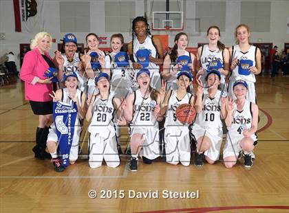 Thumbnail 2 in Turlock Christian vs. Valley Christian (CIF SJS D6 Final) photogallery.