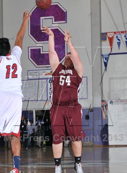 Thumbnail 2 in Johnson vs. Pleasant Grove (St. Hope Elite Classic) photogallery.