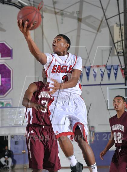 Thumbnail 1 in Johnson vs. Pleasant Grove (St. Hope Elite Classic) photogallery.