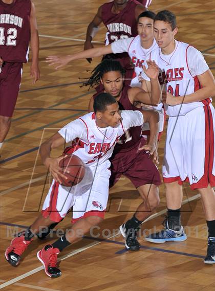 Thumbnail 2 in Johnson vs. Pleasant Grove (St. Hope Elite Classic) photogallery.