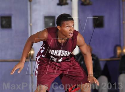 Thumbnail 1 in Johnson vs. Pleasant Grove (St. Hope Elite Classic) photogallery.