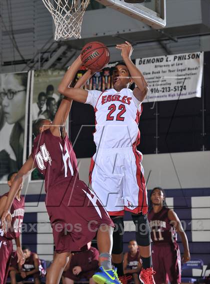 Thumbnail 2 in Johnson vs. Pleasant Grove (St. Hope Elite Classic) photogallery.