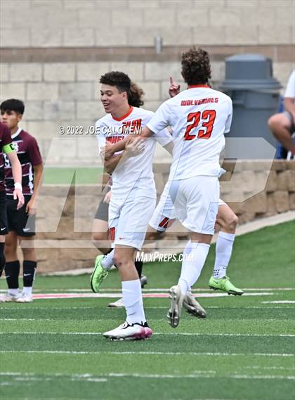 Thumbnail 1 in Dripping Springs vs Wakeland [Justin] (UIL 5A Boys Soccer State Final) photogallery.
