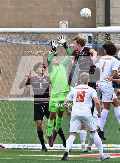 Thumbnail 2 in Dripping Springs vs Wakeland [Justin] (UIL 5A Boys Soccer State Final) photogallery.