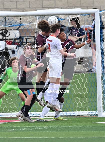 Thumbnail 2 in Dripping Springs vs Wakeland [Justin] (UIL 5A Boys Soccer State Final) photogallery.