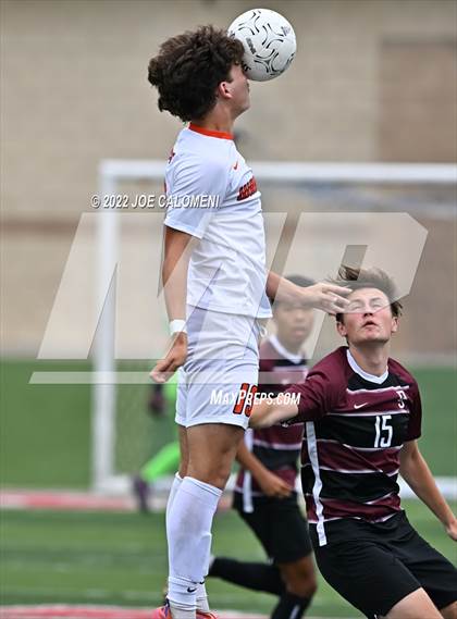 Thumbnail 2 in Dripping Springs vs Wakeland [Justin] (UIL 5A Boys Soccer State Final) photogallery.