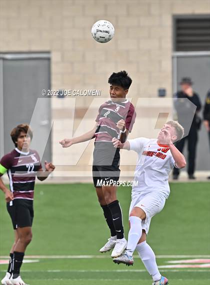 Thumbnail 2 in Dripping Springs vs Wakeland [Justin] (UIL 5A Boys Soccer State Final) photogallery.