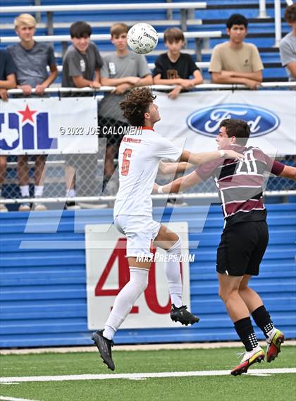 Thumbnail 2 in Dripping Springs vs Wakeland [Justin] (UIL 5A Boys Soccer State Final) photogallery.
