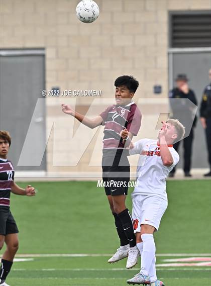 Thumbnail 3 in Dripping Springs vs Wakeland [Justin] (UIL 5A Boys Soccer State Final) photogallery.