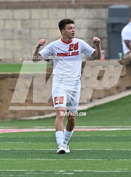 Thumbnail 3 in Dripping Springs vs Wakeland [Justin] (UIL 5A Boys Soccer State Final) photogallery.