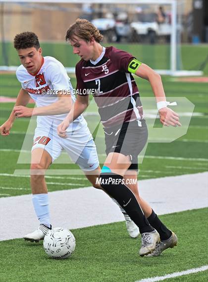 Thumbnail 2 in Dripping Springs vs Wakeland [Justin] (UIL 5A Boys Soccer State Final) photogallery.