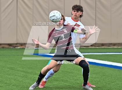 Thumbnail 2 in Dripping Springs vs Wakeland [Justin] (UIL 5A Boys Soccer State Final) photogallery.