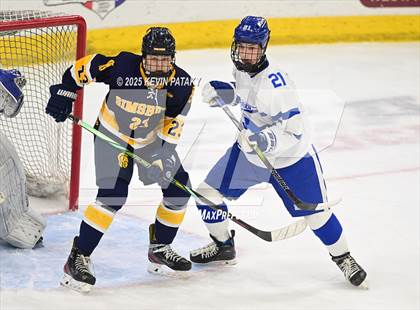 Thumbnail 3 in Simsbury vs. Darien (CIAC DI Semifinal) photogallery.