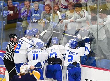 Thumbnail 3 in Simsbury vs. Darien (CIAC DI Semifinal) photogallery.
