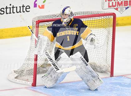 Thumbnail 1 in Simsbury vs. Darien (CIAC DI Semifinal) photogallery.