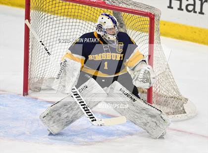 Thumbnail 2 in Simsbury vs. Darien (CIAC DI Semifinal) photogallery.
