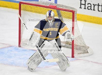 Thumbnail 3 in Simsbury vs. Darien (CIAC DI Semifinal) photogallery.