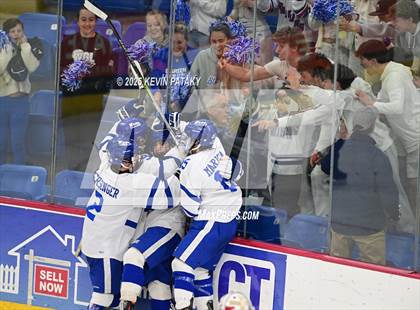 Thumbnail 3 in Simsbury vs. Darien (CIAC DI Semifinal) photogallery.