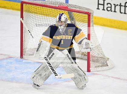 Thumbnail 2 in Simsbury vs. Darien (CIAC DI Semifinal) photogallery.