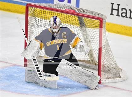 Thumbnail 3 in Simsbury vs. Darien (CIAC DI Semifinal) photogallery.