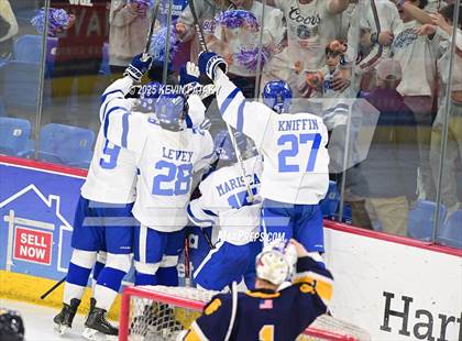 Thumbnail 3 in Simsbury vs. Darien (CIAC DI Semifinal) photogallery.