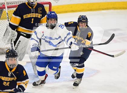 Thumbnail 3 in Simsbury vs. Darien (CIAC DI Semifinal) photogallery.