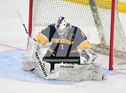 Thumbnail 3 in Simsbury vs. Darien (CIAC DI Semifinal) photogallery.