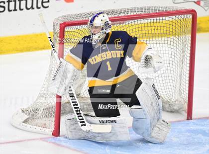 Thumbnail 1 in Simsbury vs. Darien (CIAC DI Semifinal) photogallery.