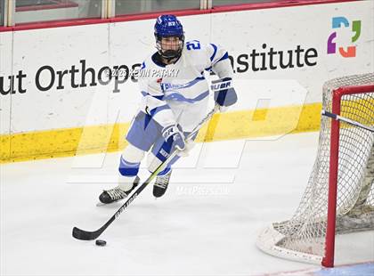 Thumbnail 2 in Simsbury vs. Darien (CIAC DI Semifinal) photogallery.