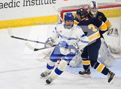 Thumbnail 2 in Simsbury vs. Darien (CIAC DI Semifinal) photogallery.