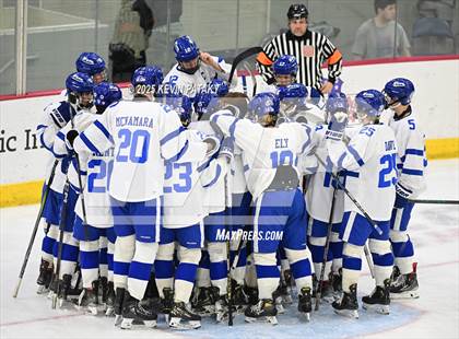 Thumbnail 2 in Simsbury vs. Darien (CIAC DI Semifinal) photogallery.