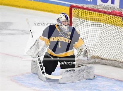 Thumbnail 1 in Simsbury vs. Darien (CIAC DI Semifinal) photogallery.