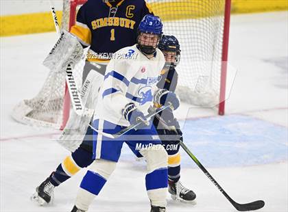 Thumbnail 3 in Simsbury vs. Darien (CIAC DI Semifinal) photogallery.