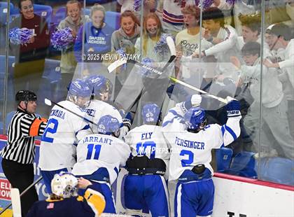 Thumbnail 2 in Simsbury vs. Darien (CIAC DI Semifinal) photogallery.